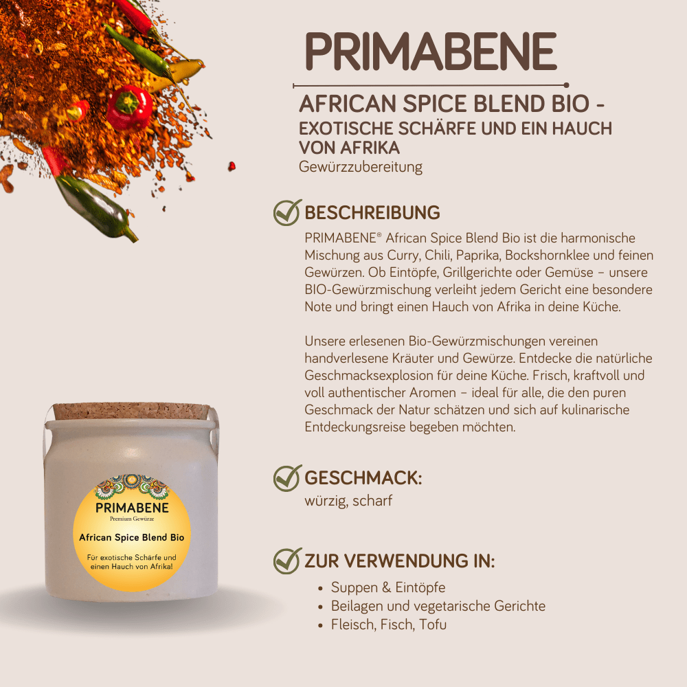 Bild von Gewürzmischung Chakalaka Bio